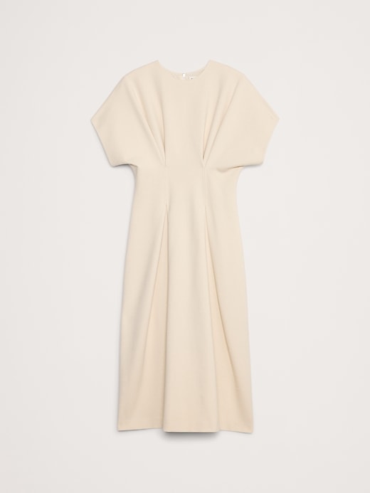 ponte seamed flare midi dress Simply Fab Ponte Knit Midi Tube Dress main image 0