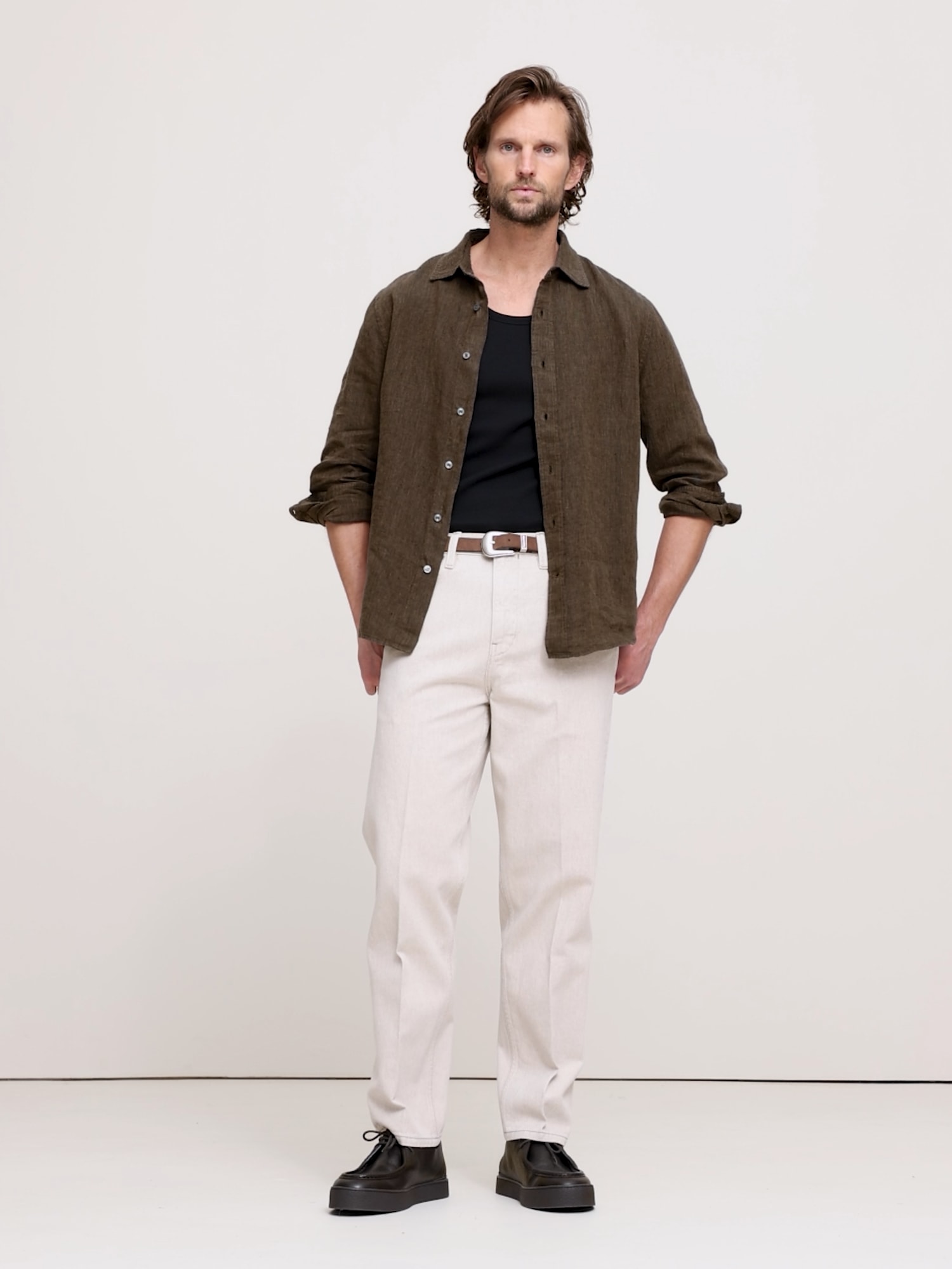 Image number 2 showing, Standard-Fit Linen Shirt