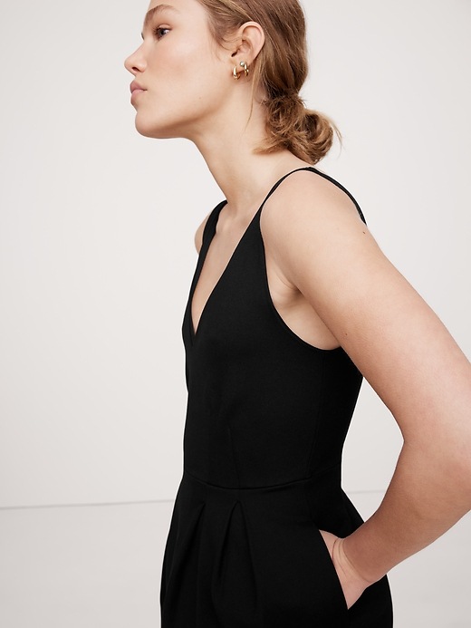 Everywhere Ponte Mini Dress | Banana Republic