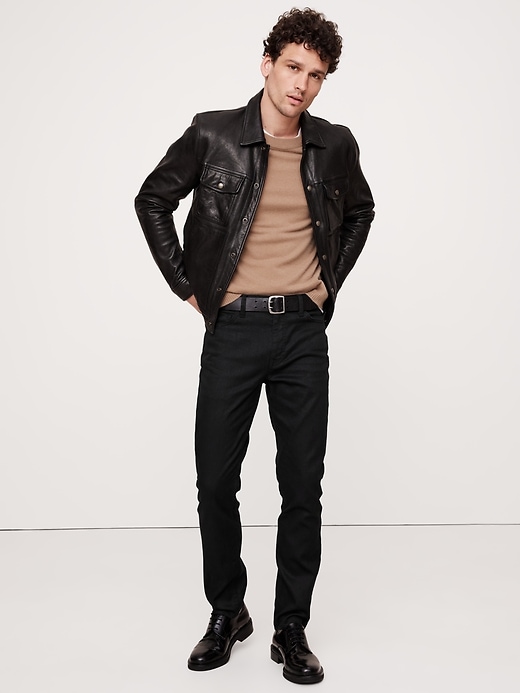 Slim Linen-Cotton Traveler Pant