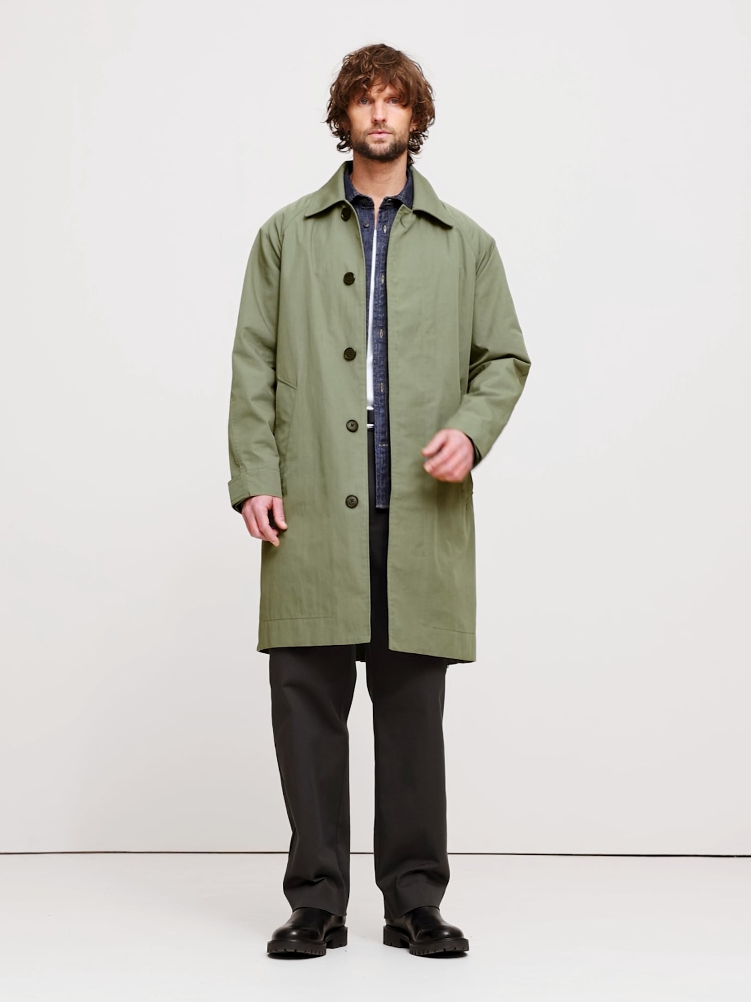 Image number 2 showing, Water-Resistant Mac Coat