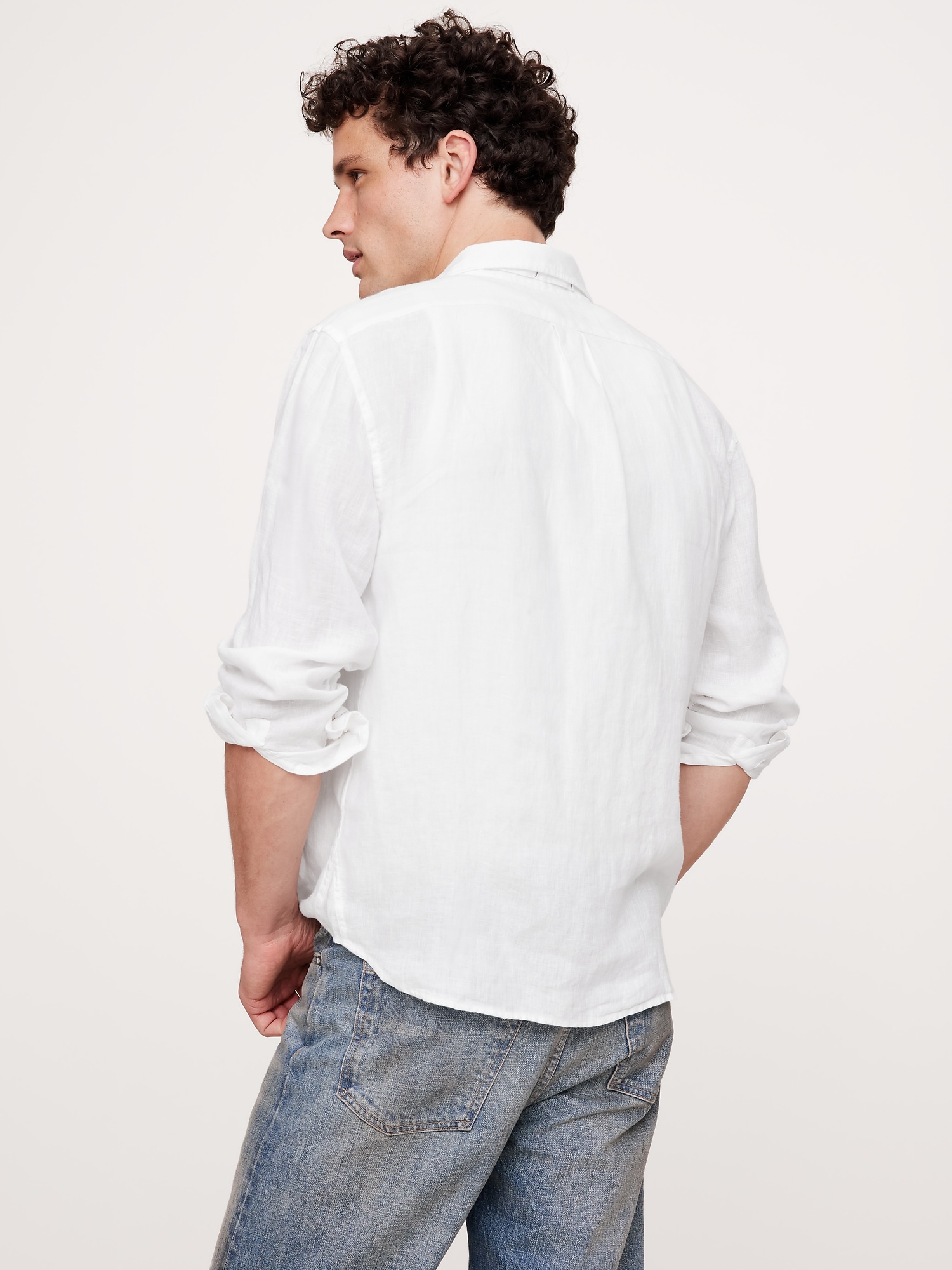 Standard-Fit Linen Shirt | Banana Republic