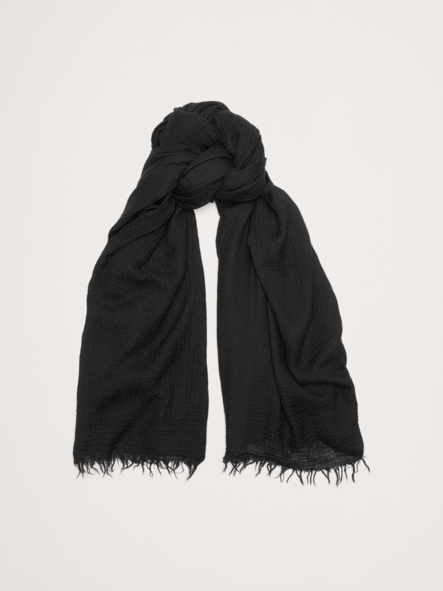 Lightweight Scarf with Merino Wool