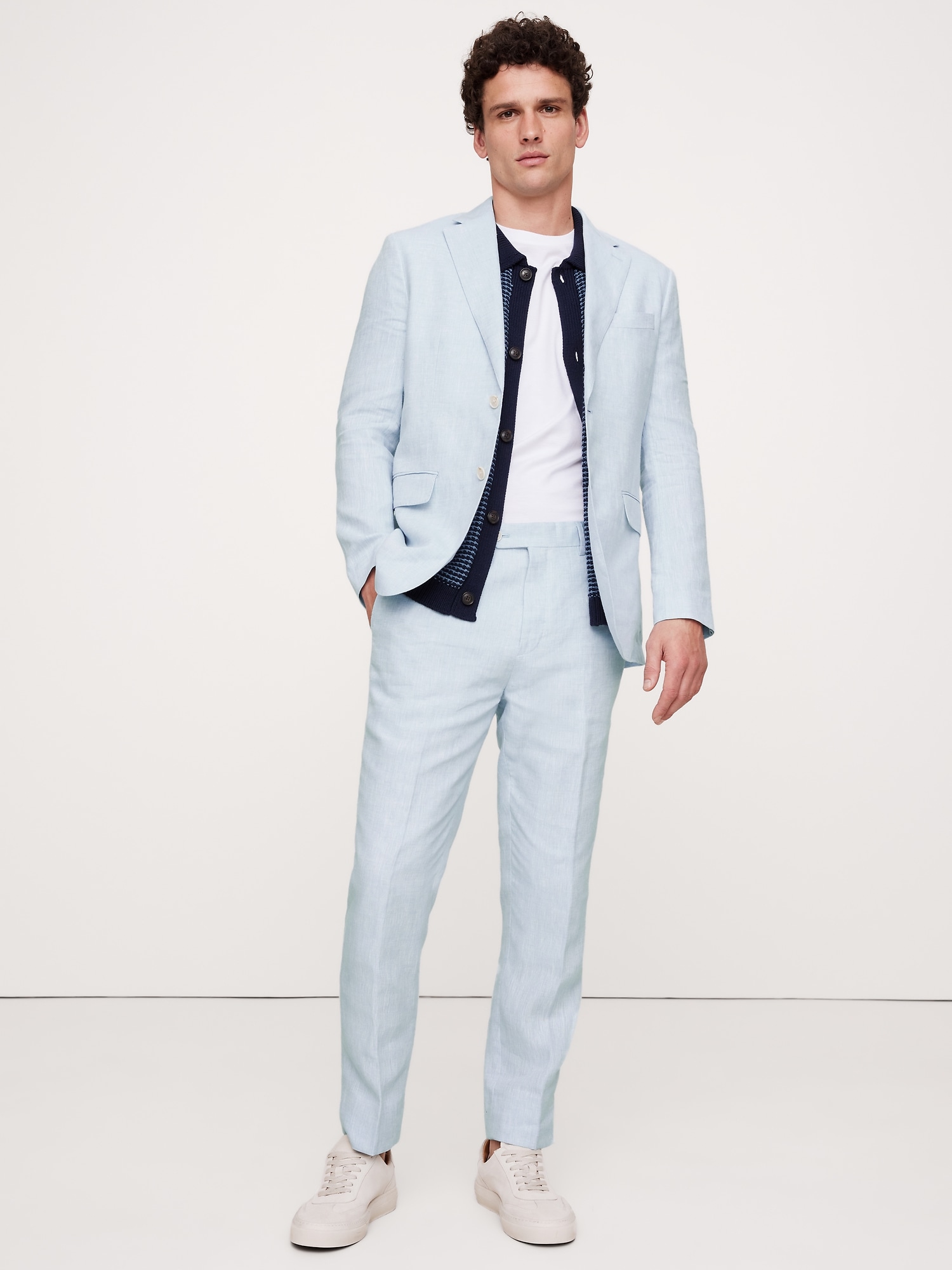 Linen Suit Pant