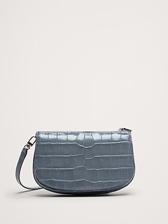 ★NOTHING WRITTEN★ Lizard post bag (Slate ivory) cn57453694.jpg