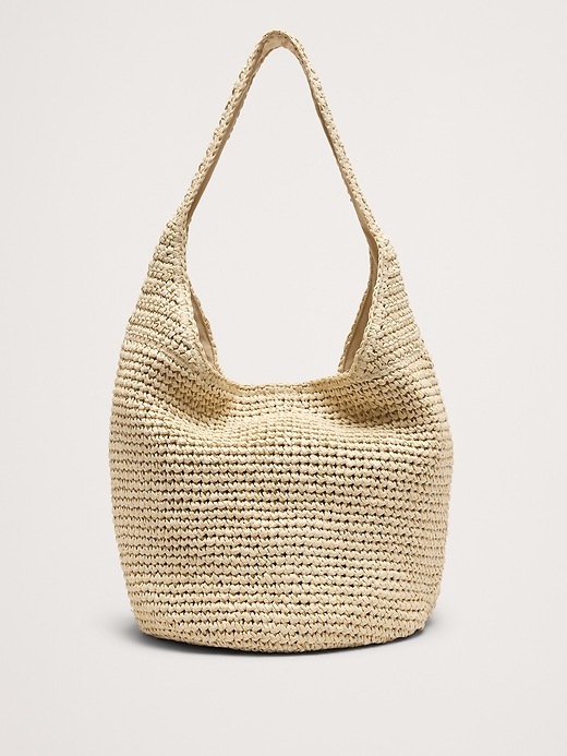 Raffia Tote Bag | Banana Republic
