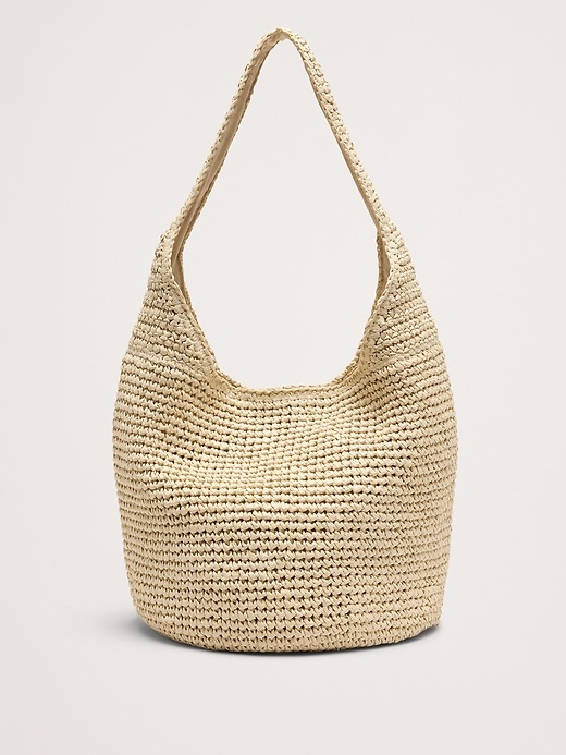 Raffia Tote Bag | Banana Republic
