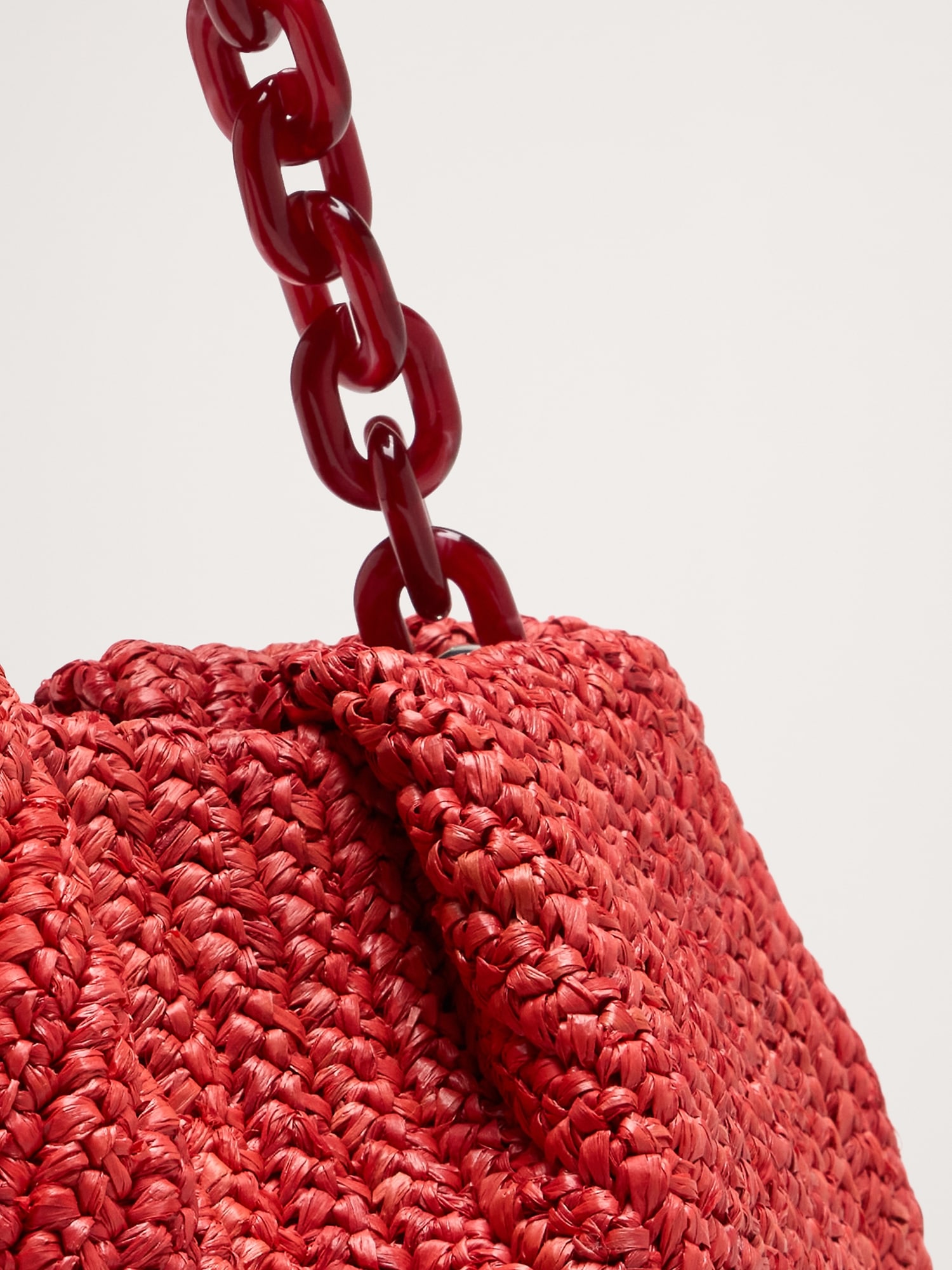 Raffia Shoulder Bag