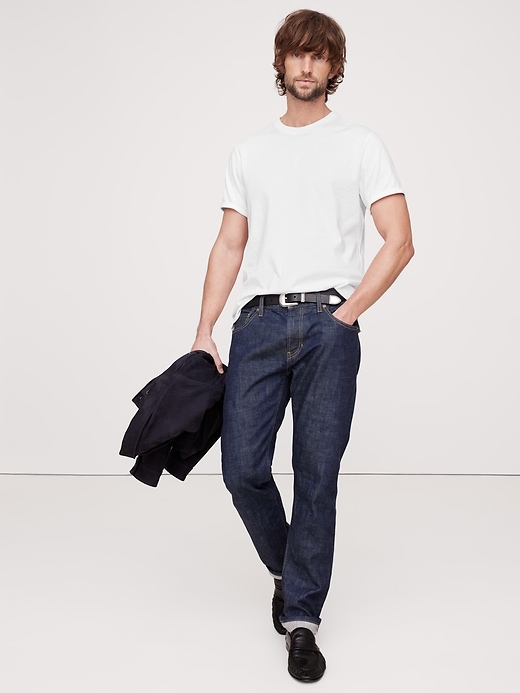 ★COOR★ 2PACK Supima Cotton T-Shirt CMN3TS01V-2PA Authentic SUPIMA® T-Shirt | Banana Republic