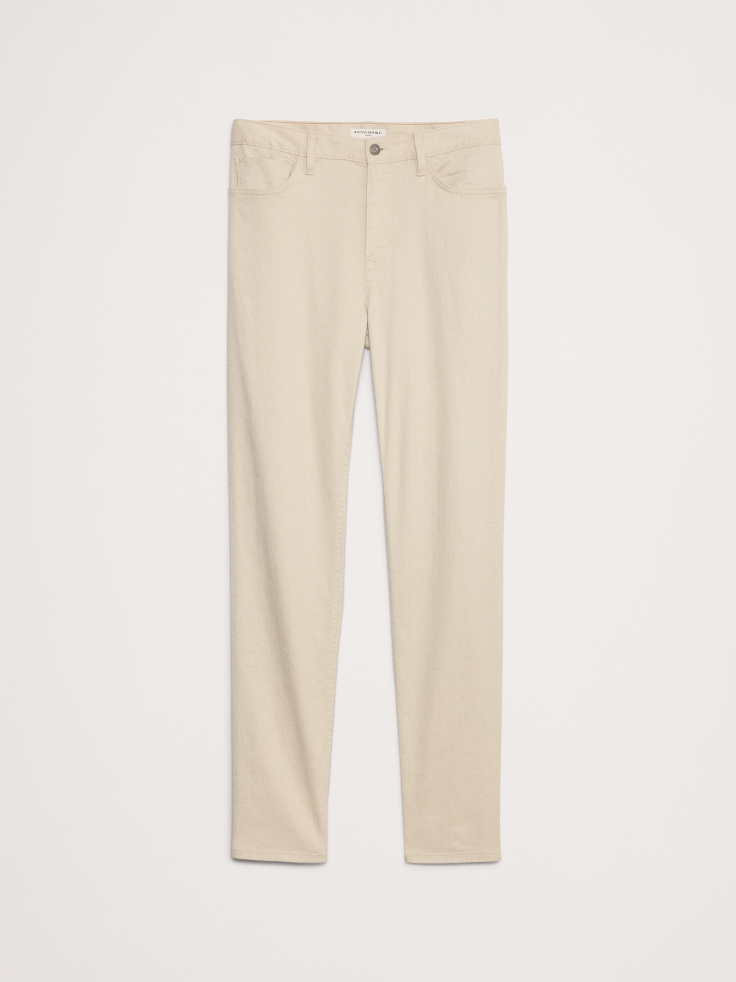 Slim Linen-Cotton Traveler Pant