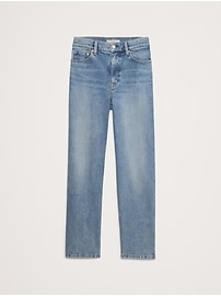 High-Rise Straight Ankle Jean