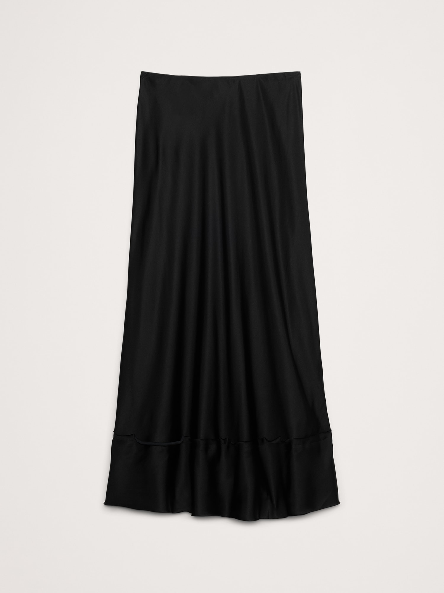 Satin Midi Skirt