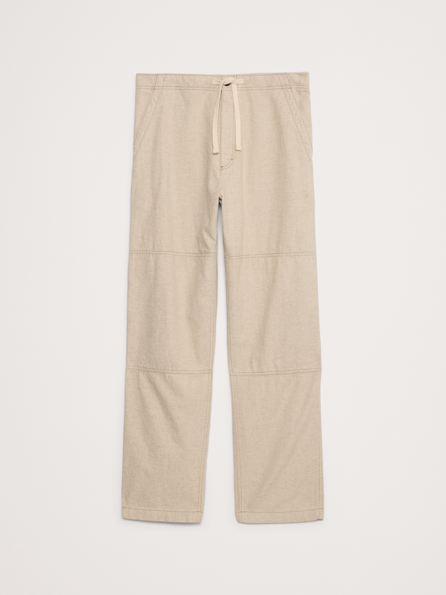 Relaxed Hemp-Cotton Pull-On Pant