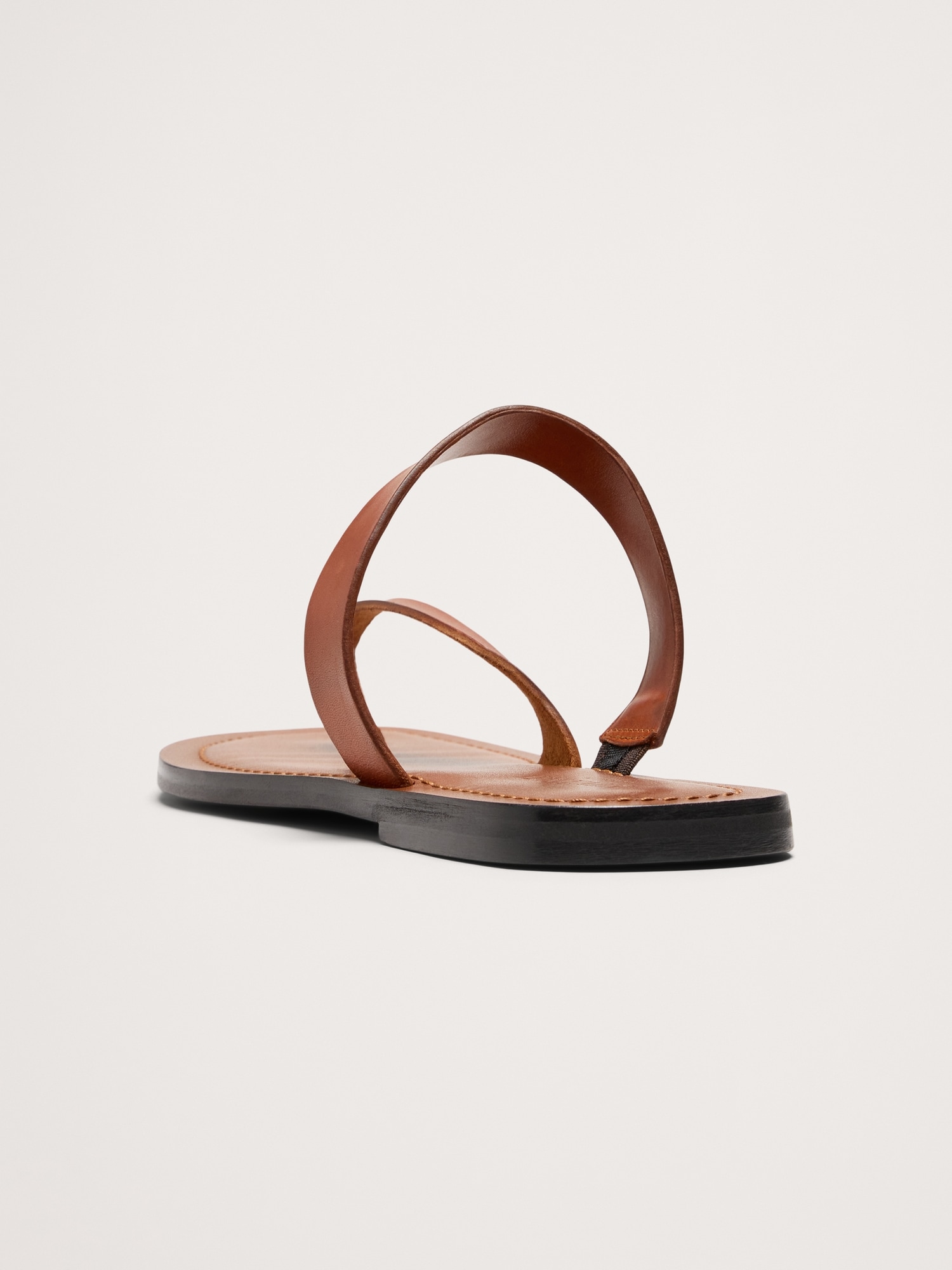 Leather Slide Sandal