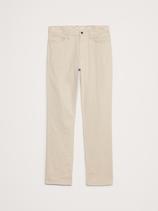 Straight Linen-Cotton Traveler Pant | Banana Republic