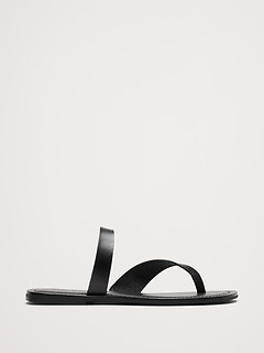 【関税込み】Bananight Sandals - Carel - Leather - Black 関税込み】Bananight Sandals - Carel - Leather - Black