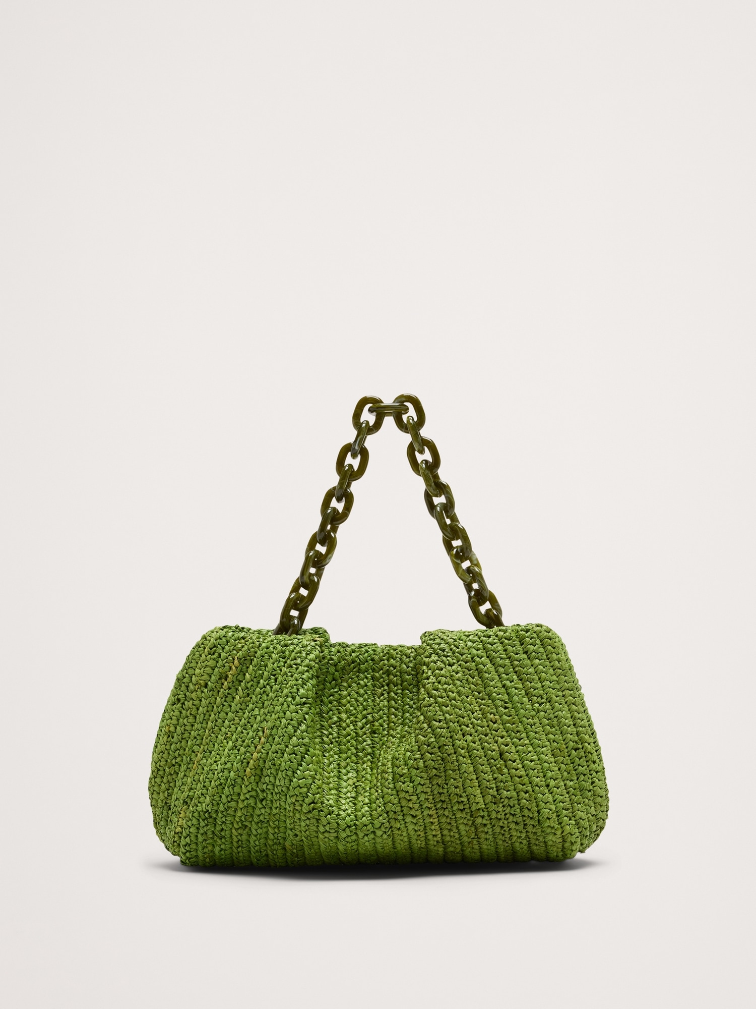 Raffia Shoulder Bag