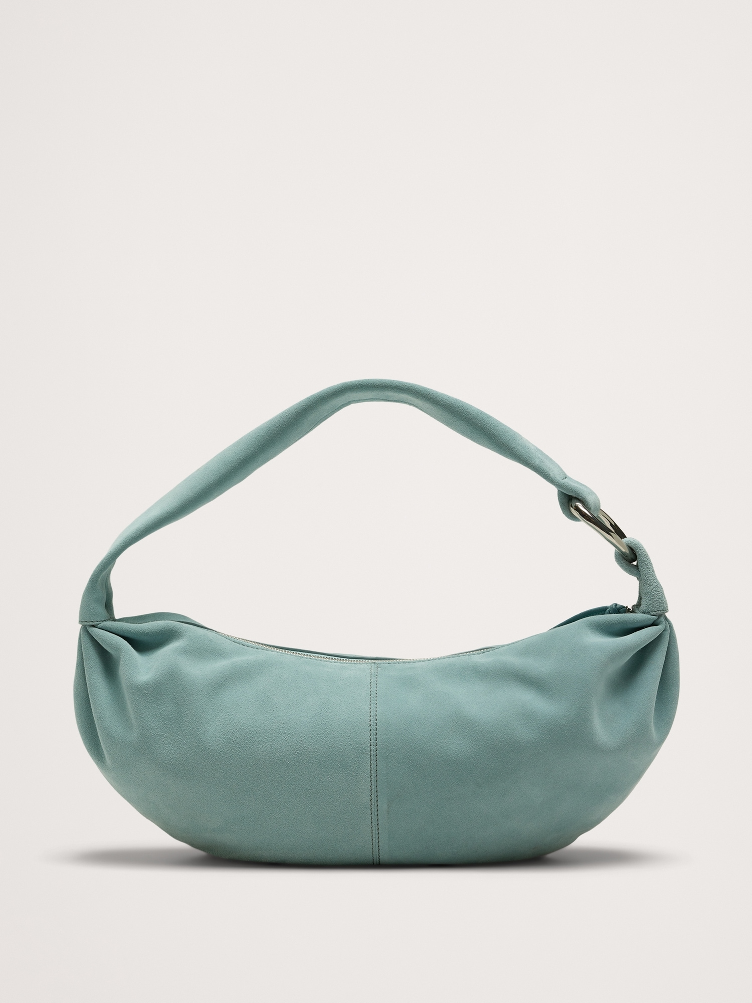 Suede Hobo Bag