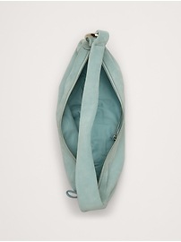 Suede Hobo Bag