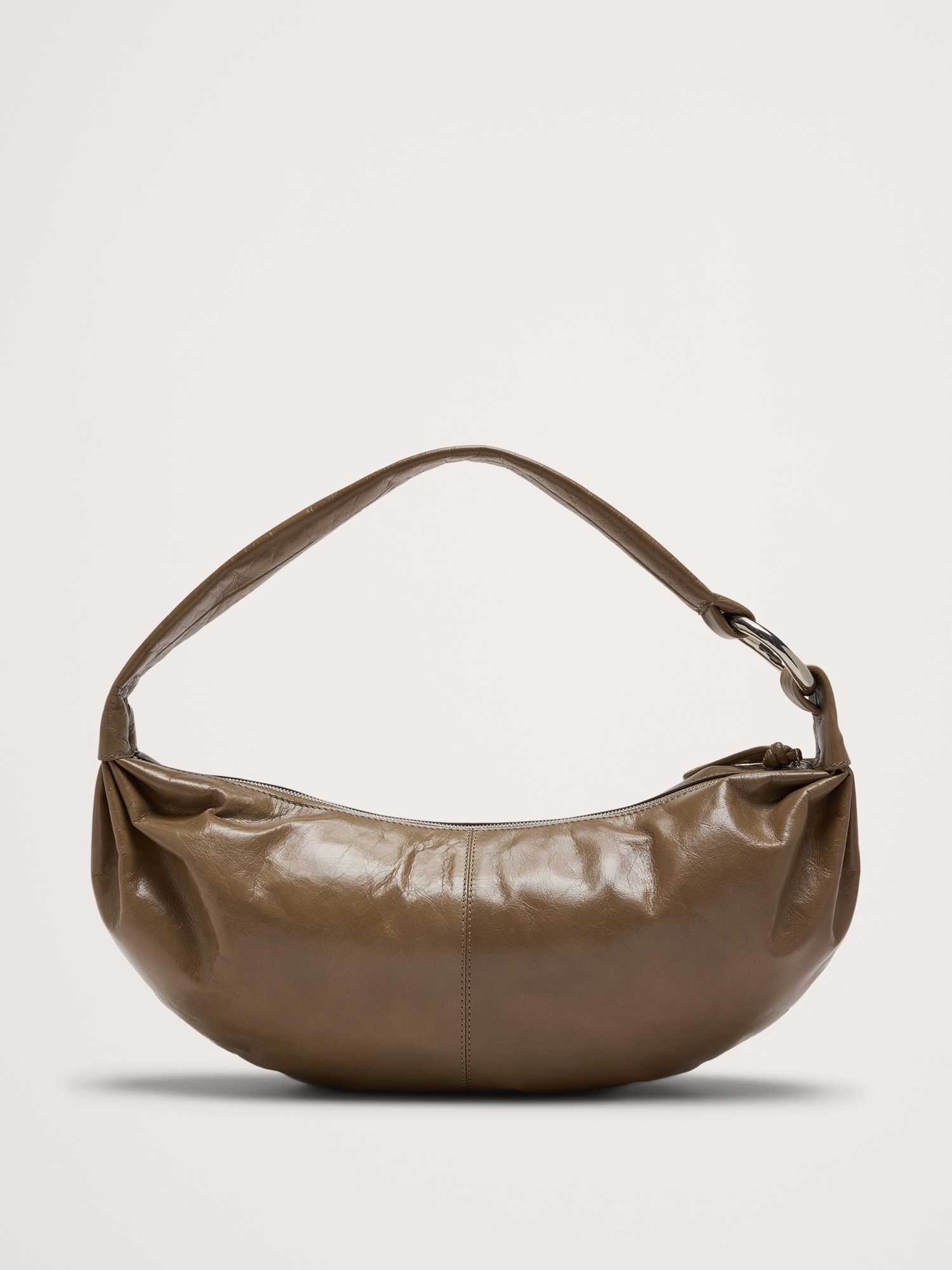 Leather Hobo Bag