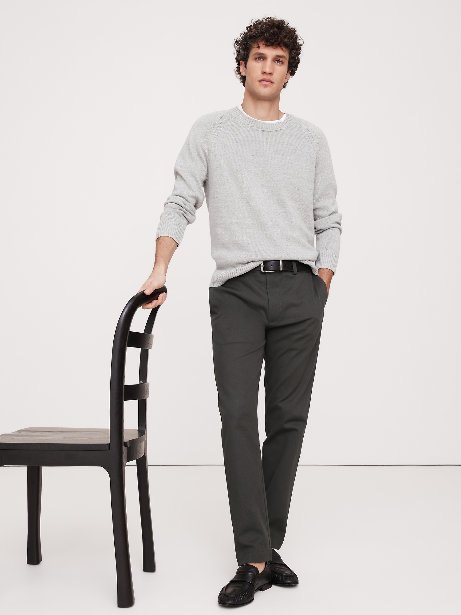 Athletic Slim Italian-Stretch Chino