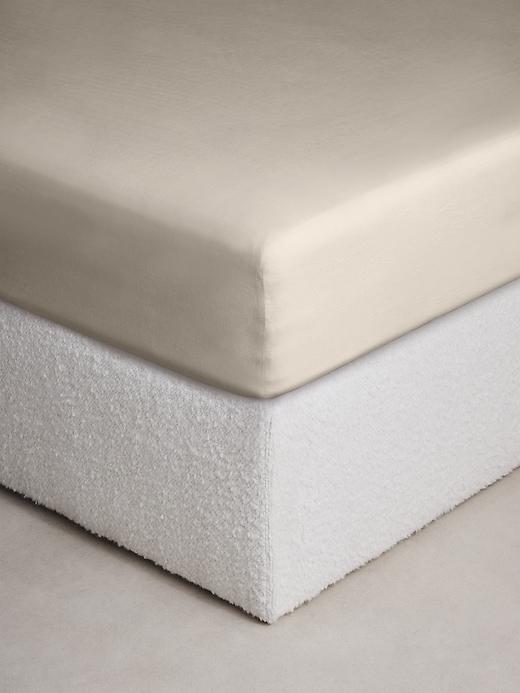 Fine Linen Fitted Sheet