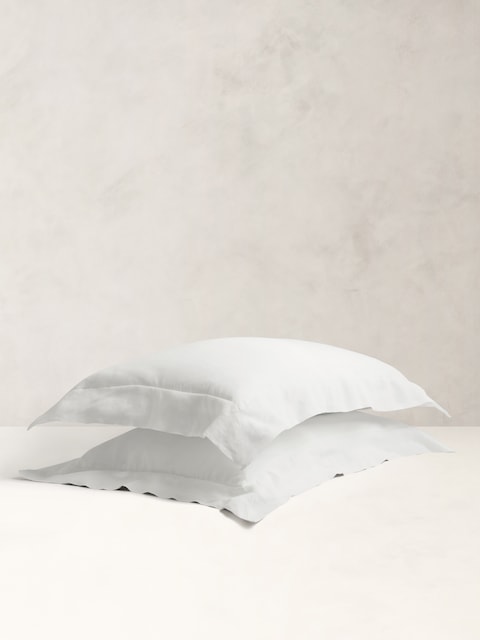 Fine Linen Sham Set