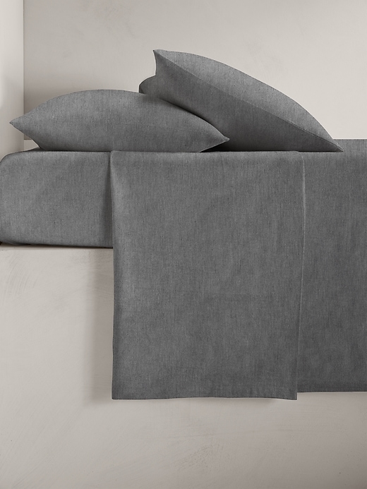 Cotton-Cashmere-Silk Flat Sheet