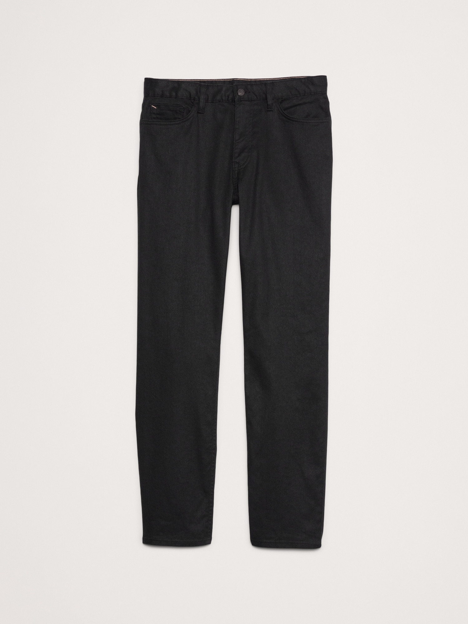 Straight Linen-Cotton Traveler Pant