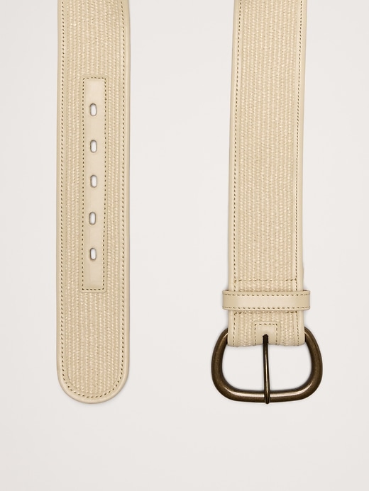 Stretch-Woven Waist Belt