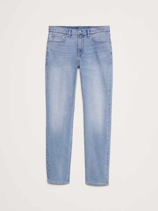 Jeans Frank wide fit cropped in cotone stretch lavaggio chiaro bleach Jeans Frank wide fit cropped in cotone stretch lavaggio chiaro bleach