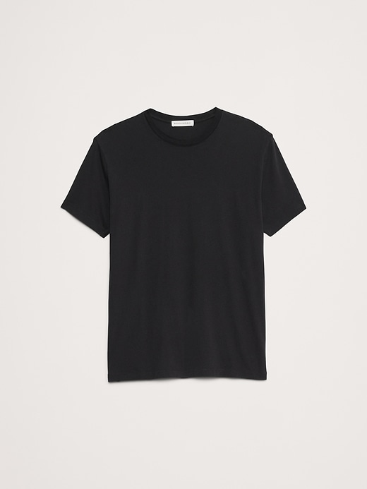Lightweight Cotton Crew-Neck T-Shirt | Banana Republic