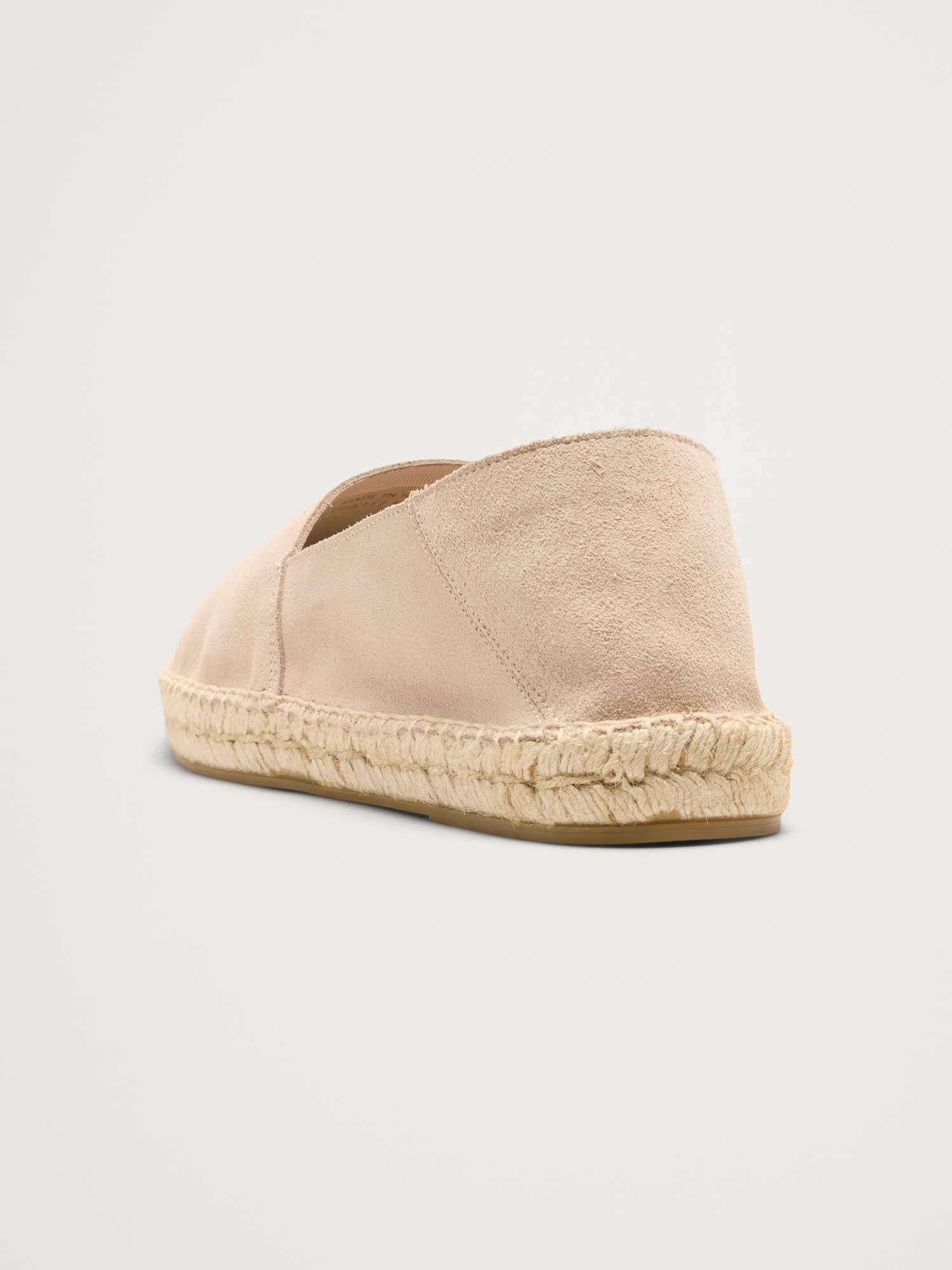 Suede Espadrille