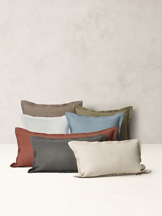 WHEREable Art La Paix Linen Euro Pillow main image 0