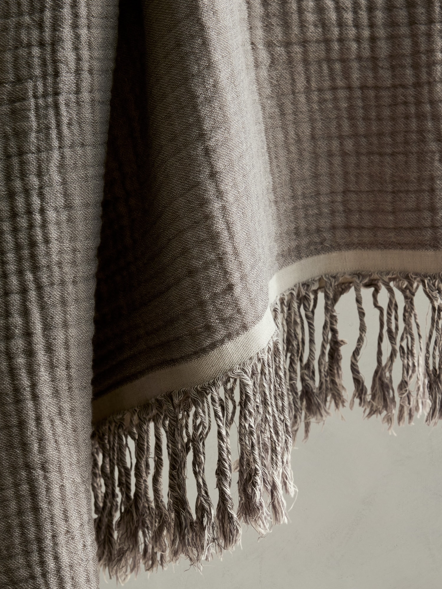 Cotton Gauze Reversible Throw