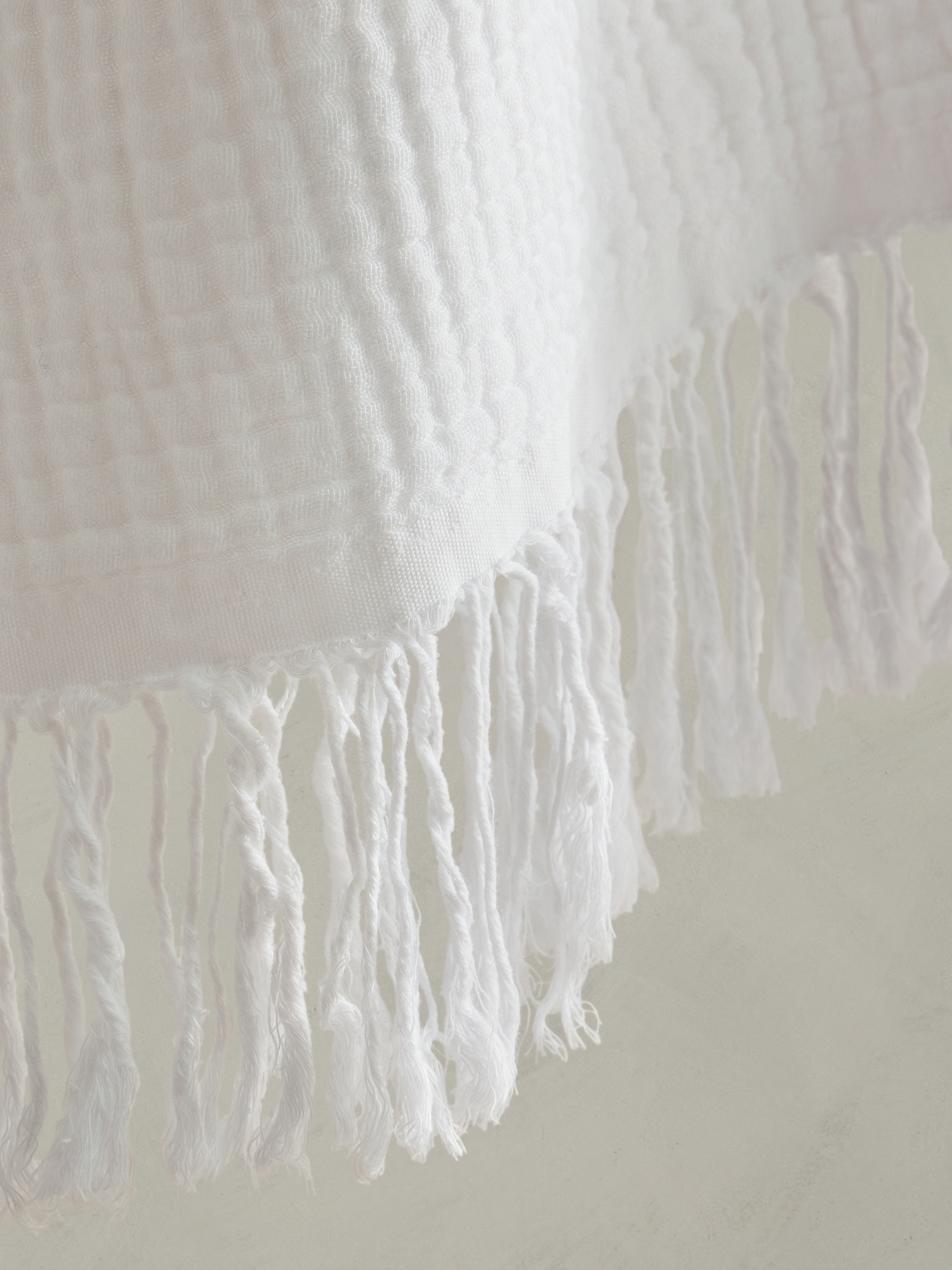 Cotton Gauze Reversible Throw