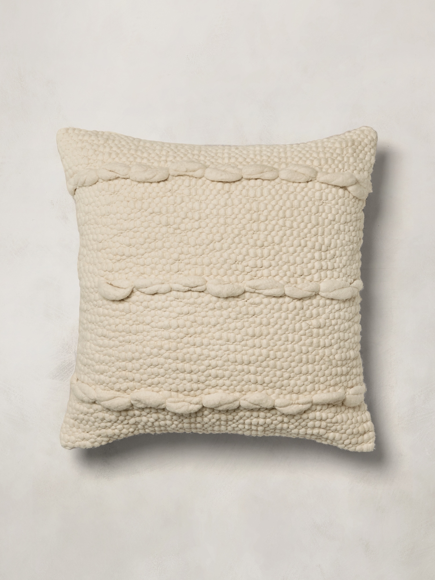 Image number 1 showing, Hand-Carded Merino Pillow