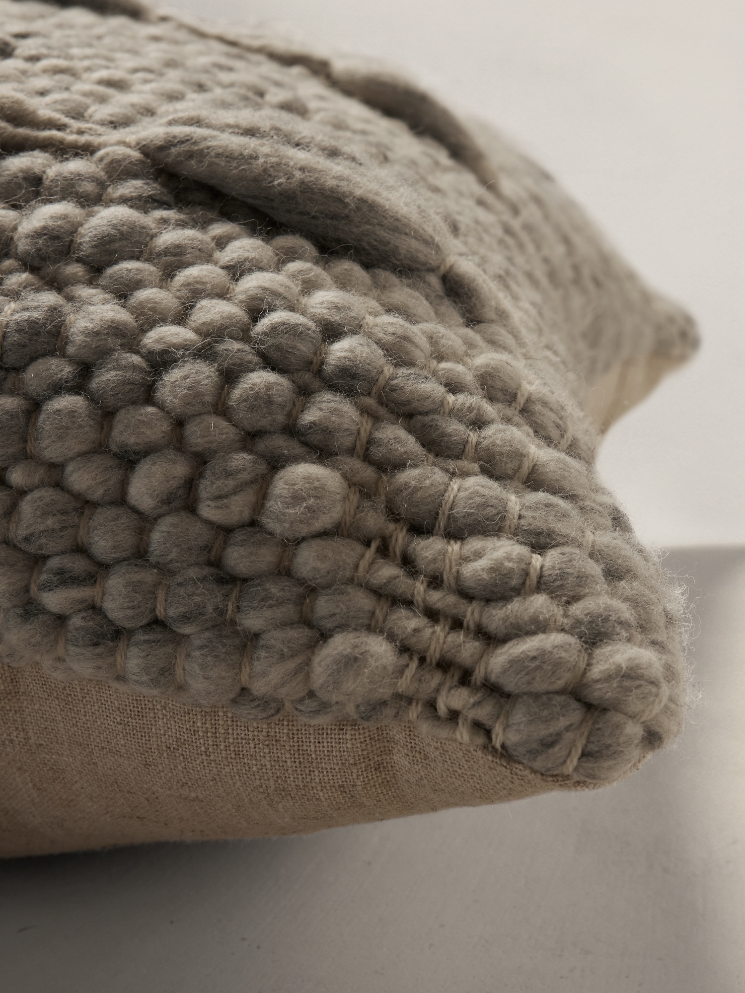 Image number 4 showing, Hand-Carded Merino Pillow