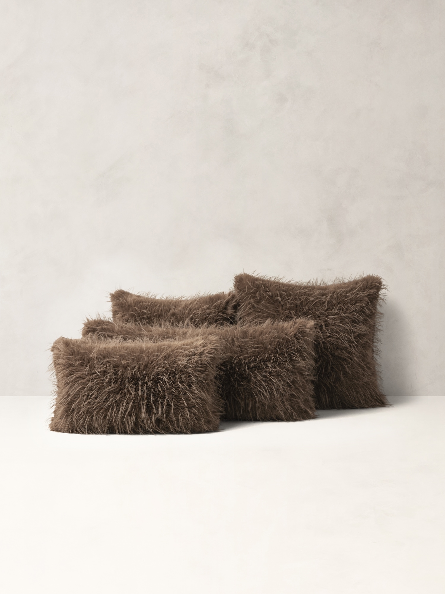 Image number 1 showing, Tipped Faux Fur Pillow