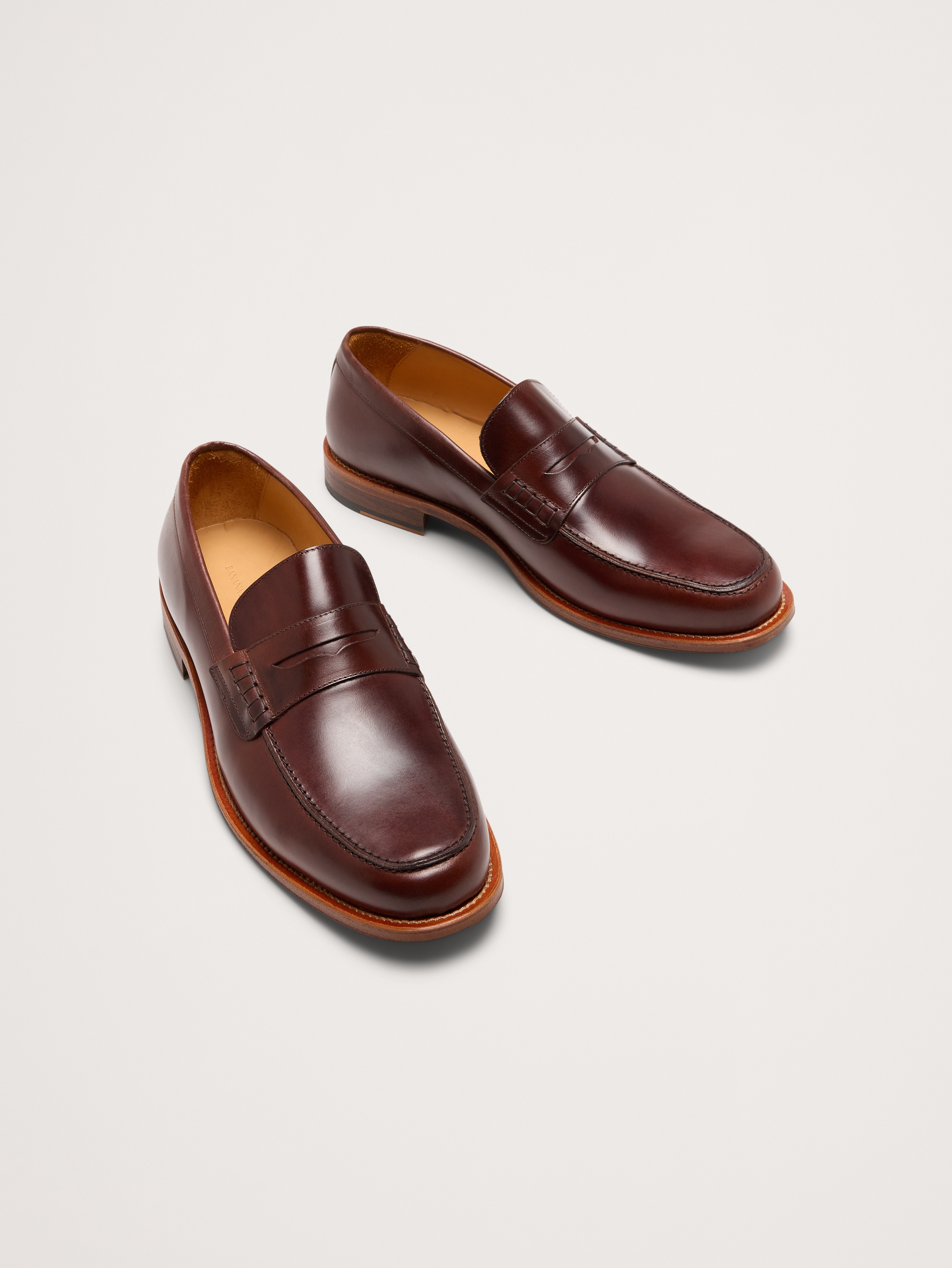 Leather Penny Loafer | Banana Republic