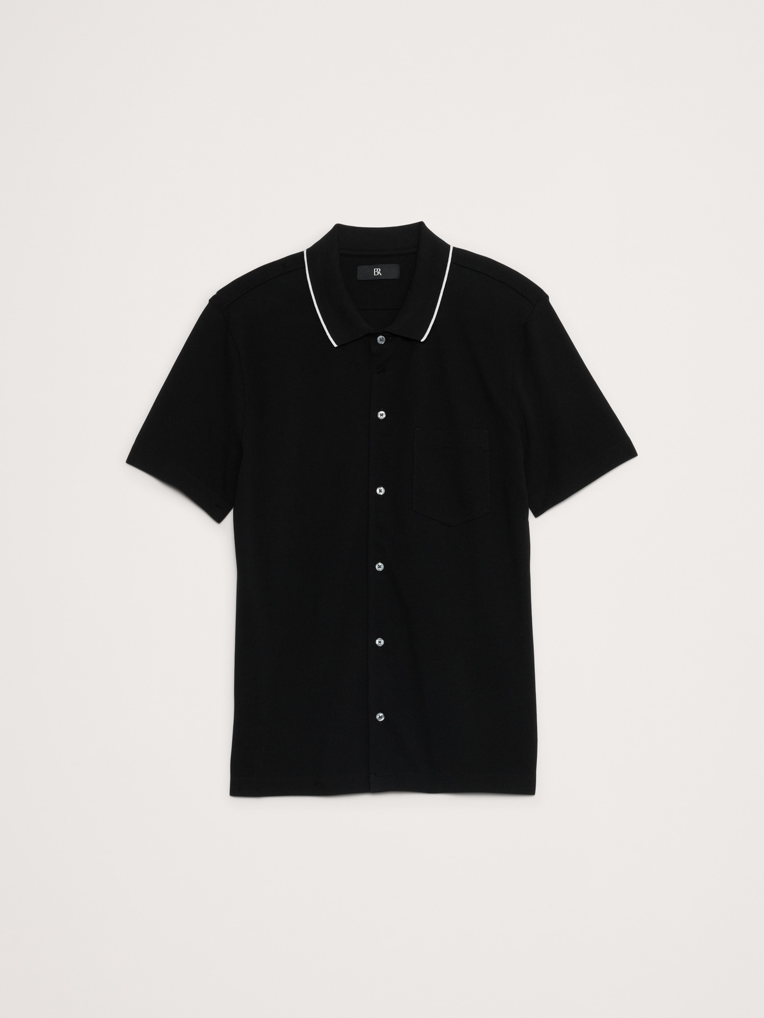 Slim Luxury-Touch Pique Polo