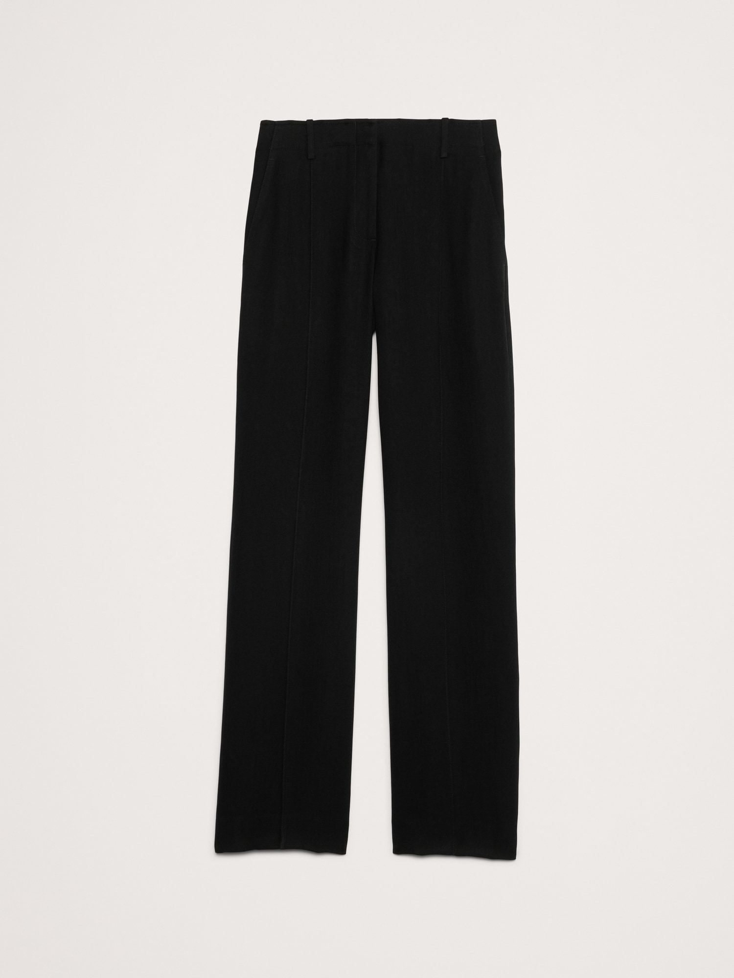 Mid-Rise Wide-Leg Pant