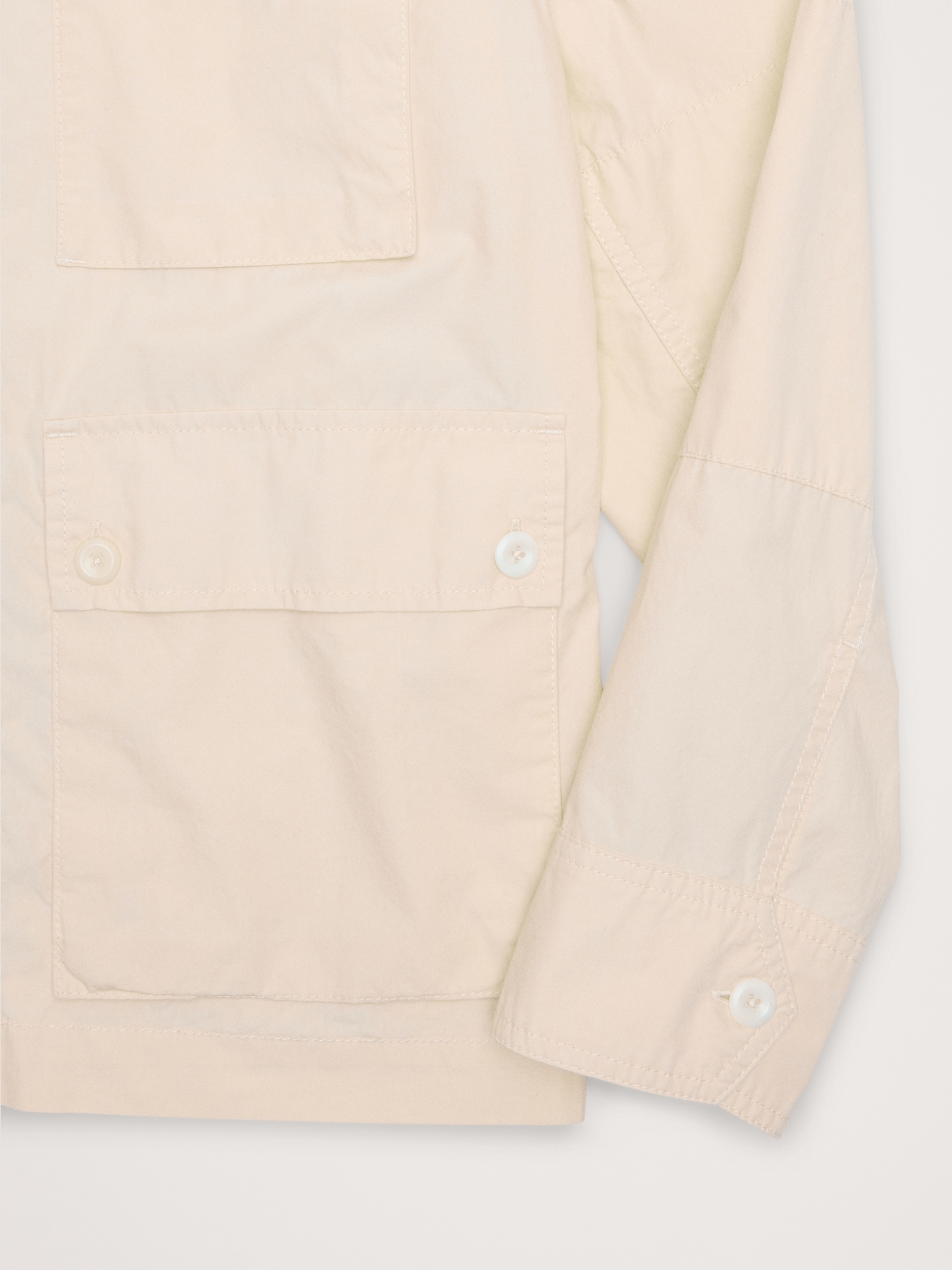 The White Lotus Poplin Field Jacket