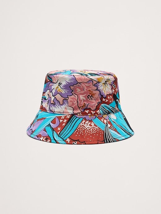 The White Lotus Canvas Bucket Hat | Banana Republic