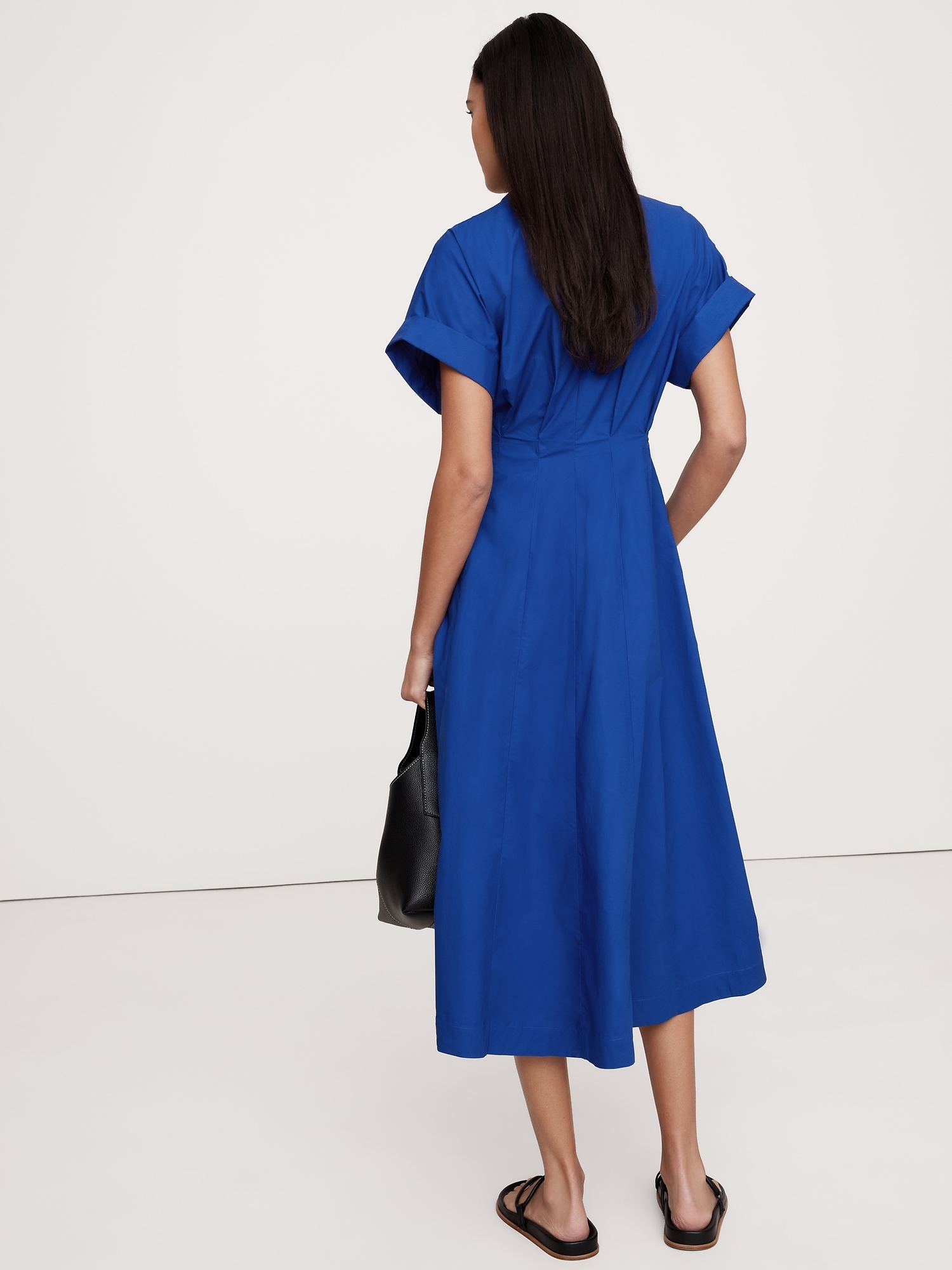 Poplin Shirt Dress