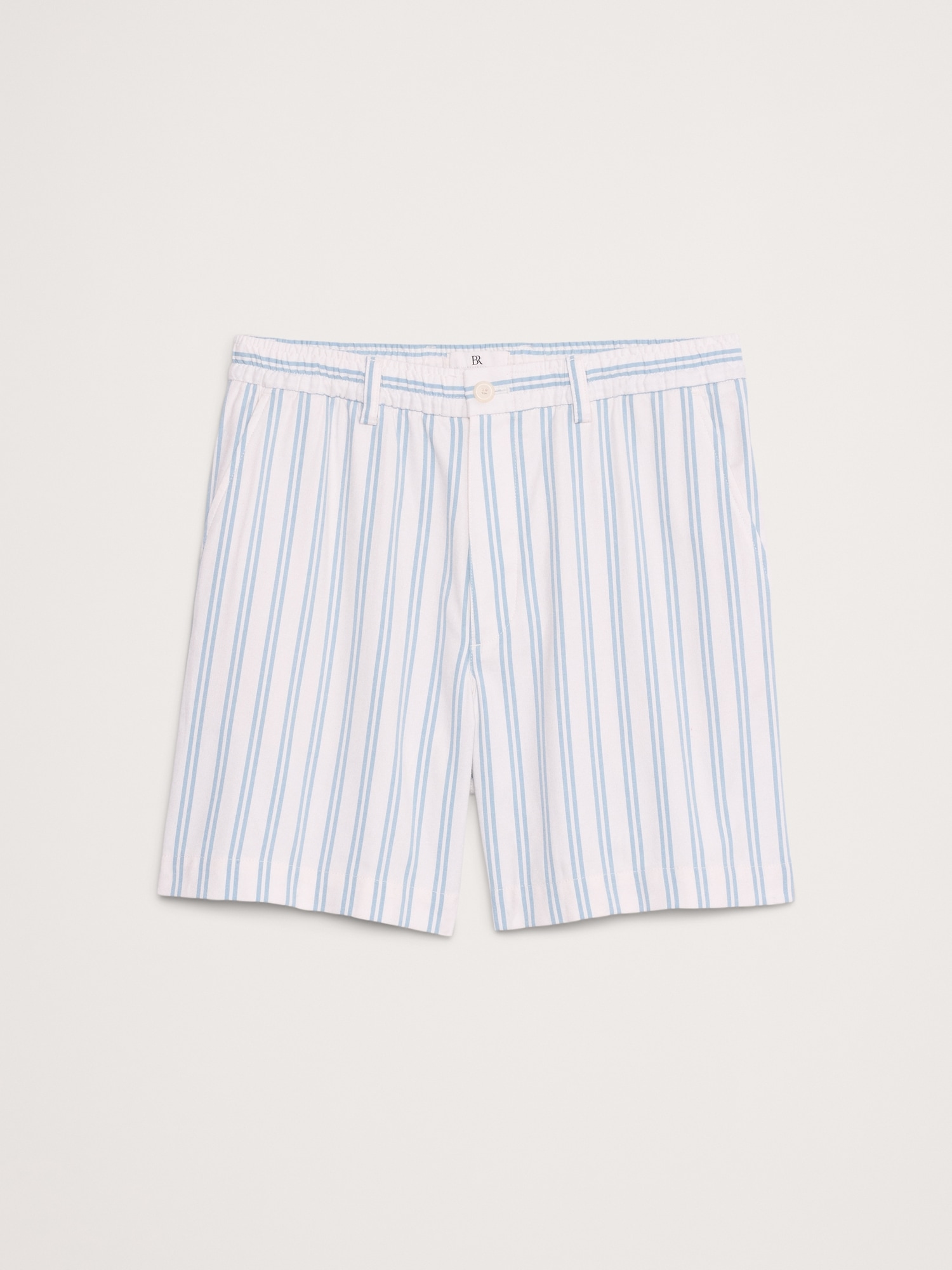 Textured Stripe Pull-On Short