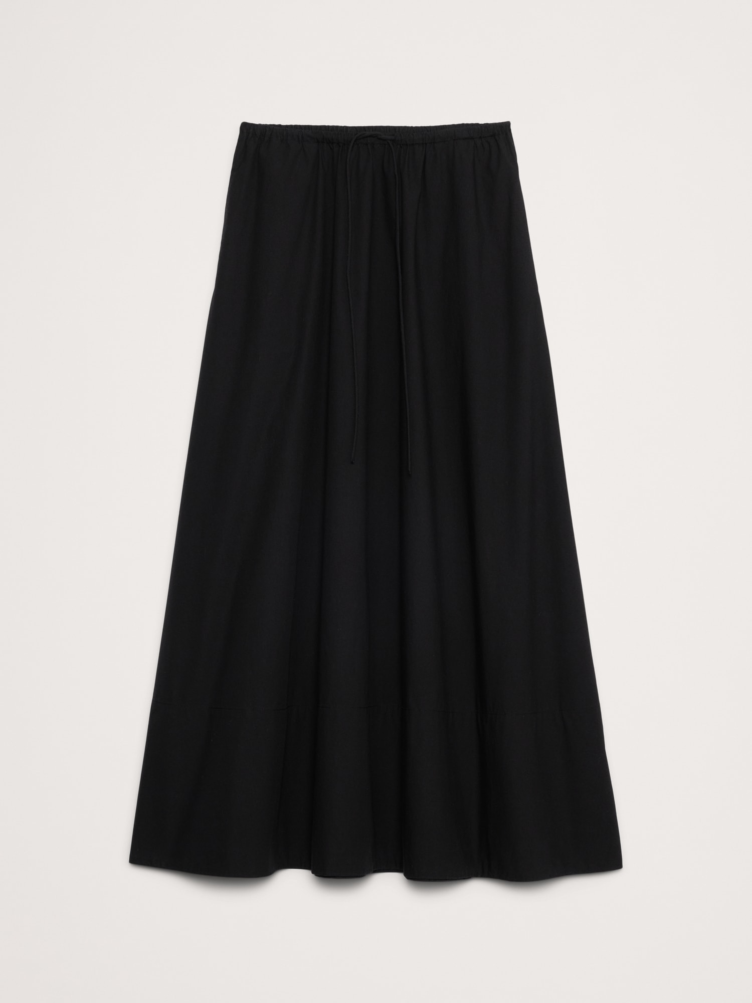 Poplin Maxi Skirt