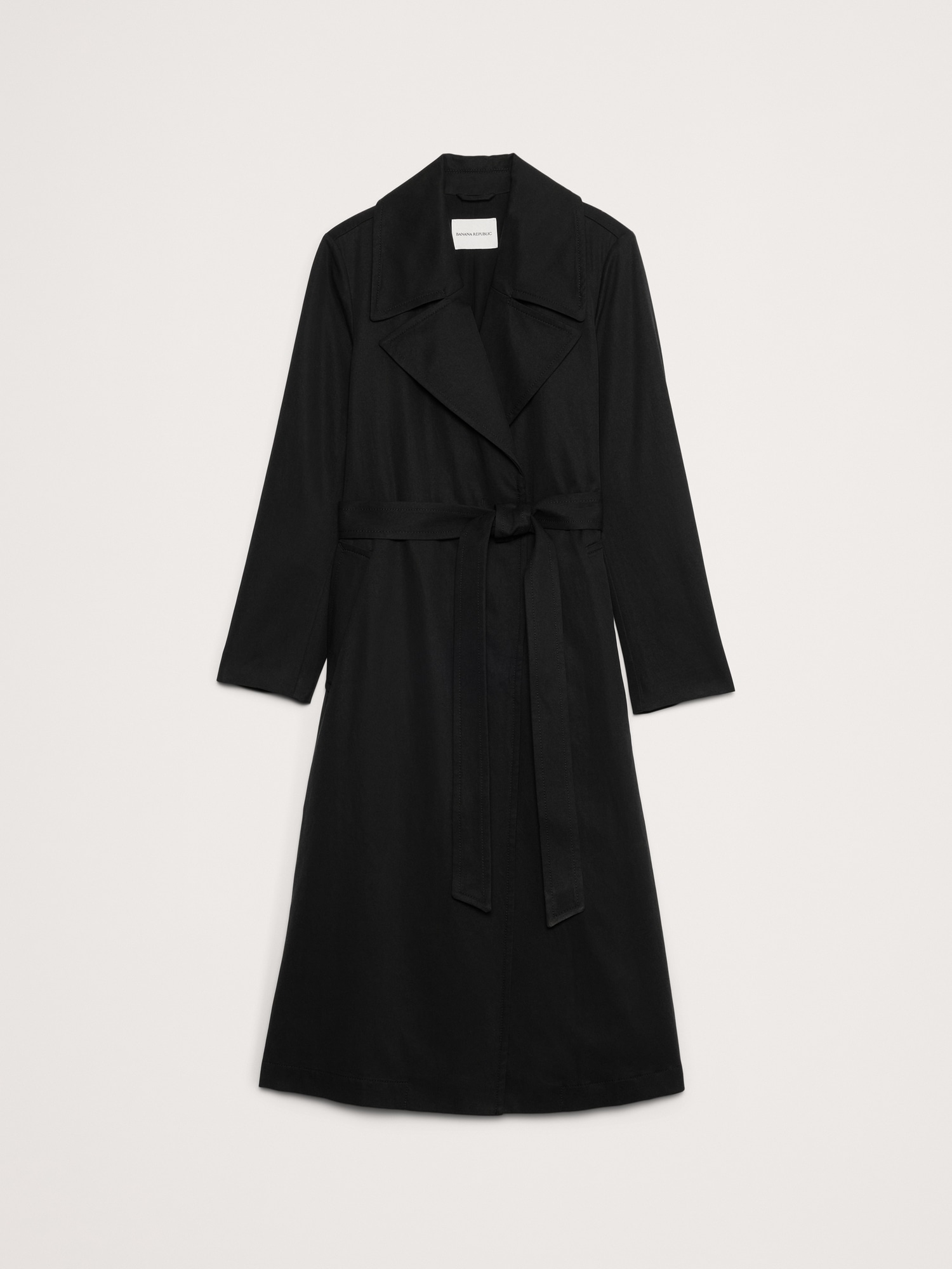 Drapey Trench Coat