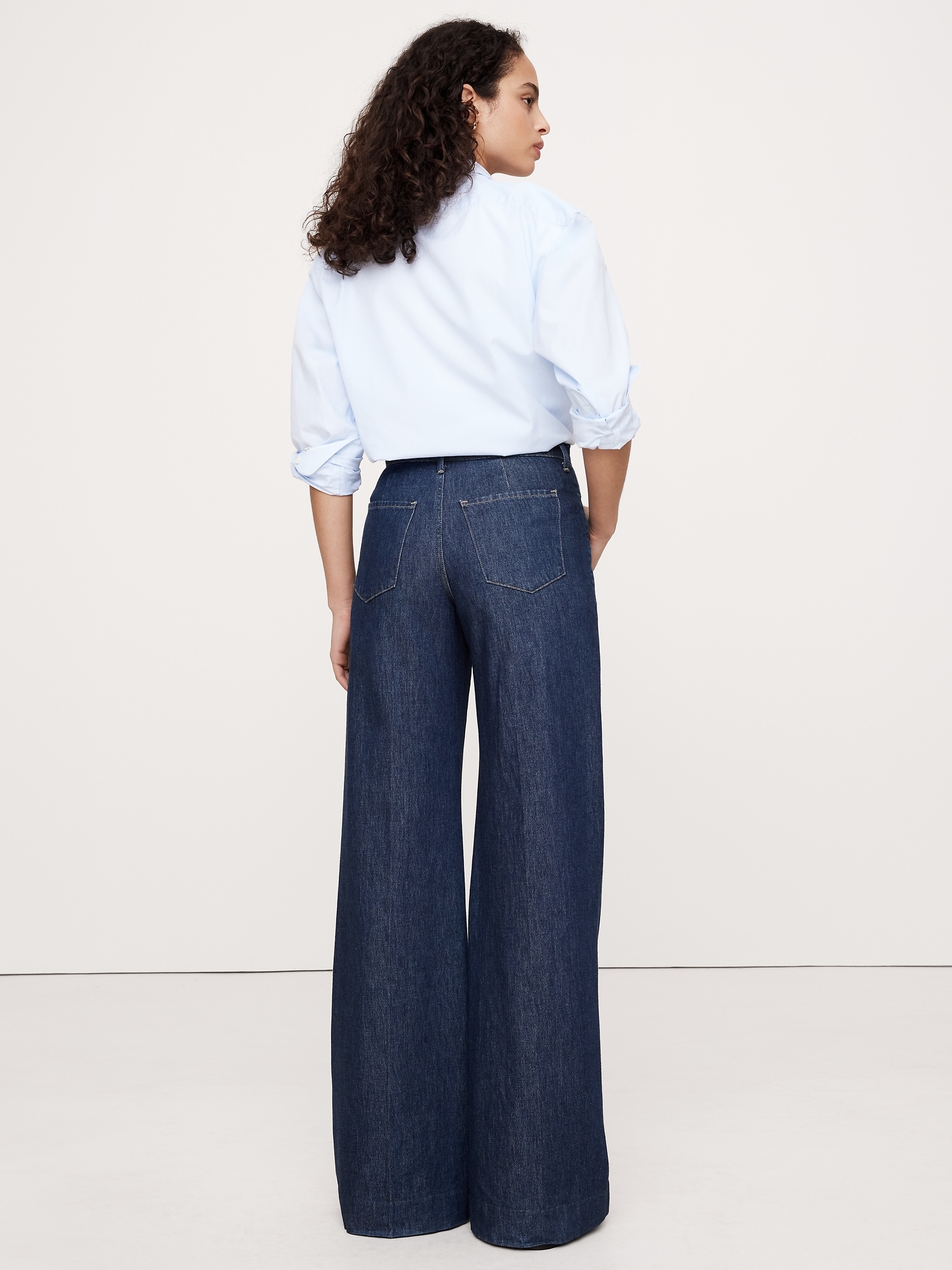 The Icon Classic Wide-Leg Jean