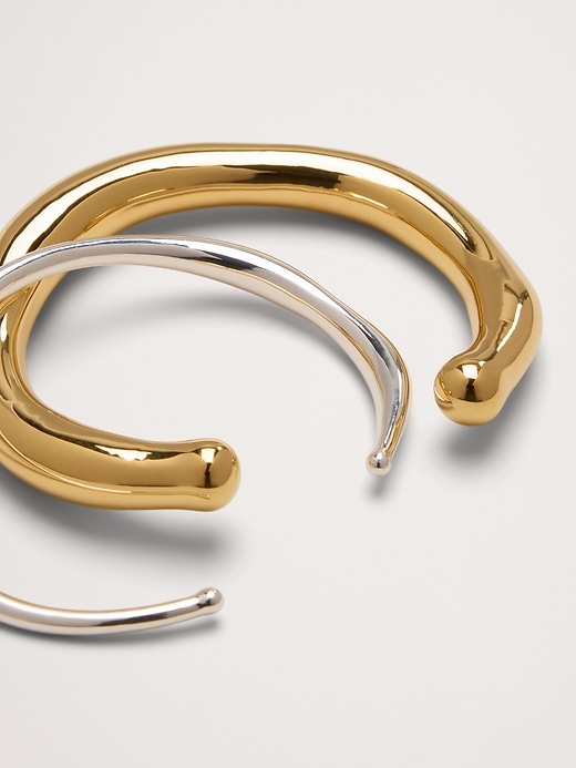 高速 割引 2024 西日本 2 Of Set Cuff Sculpted O-Ring | Republic Banana アクセサリー